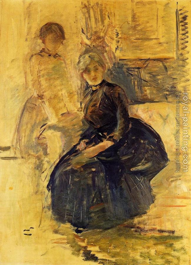 Berthe Morisot : Self Portrait with Julie